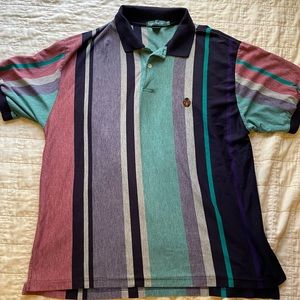 Vintage striped polo